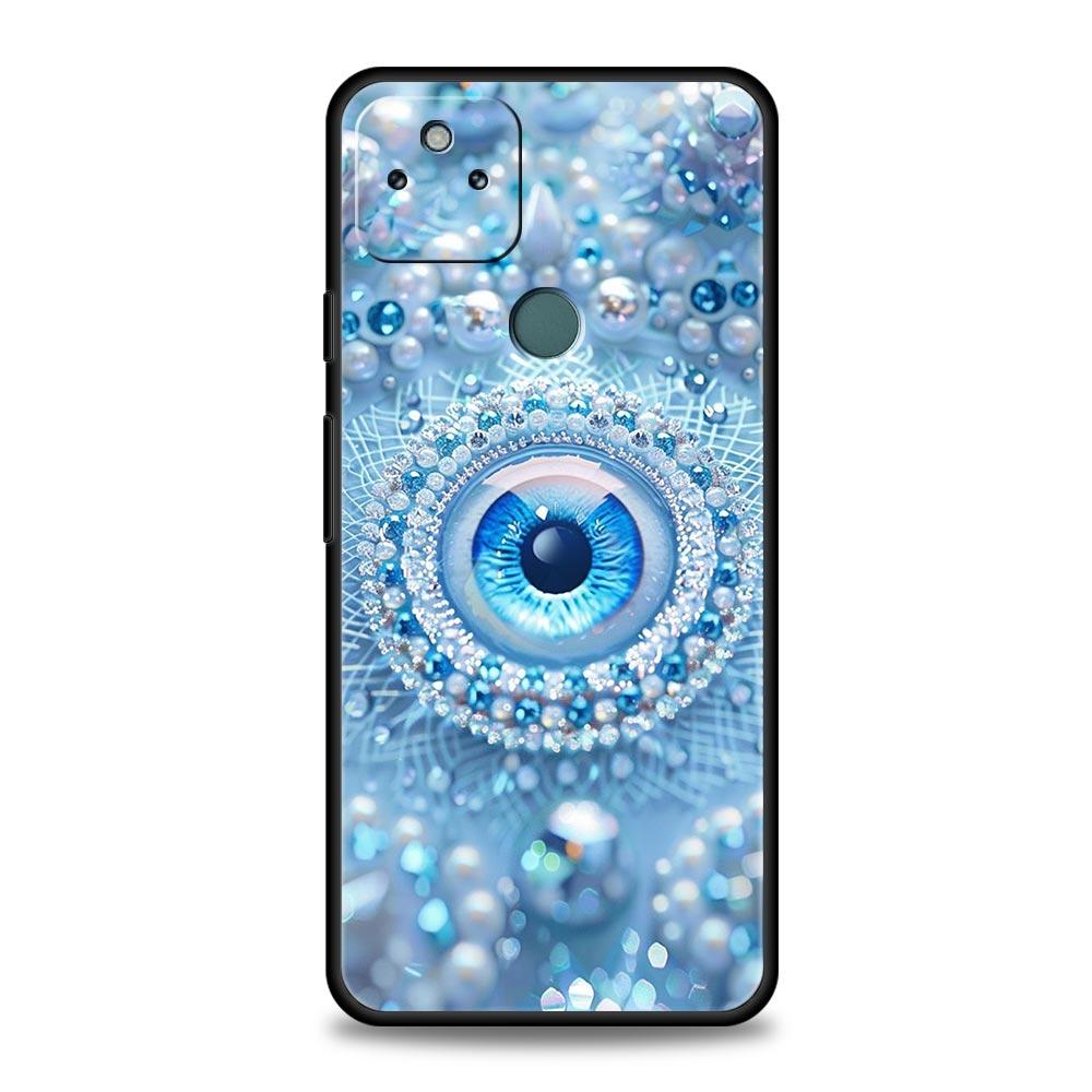Fashion Eyelashes Eyes Phone Case Cover for Google Pixel 10 9 8 7 6 9A 8A 7A 6A Pro Shockproof Soft TPU 10 Pro XL Shell Fundas