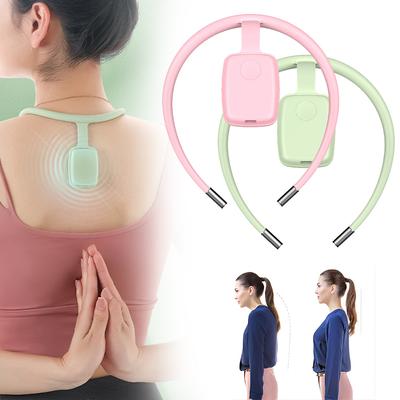 Массажер для шеи, корректор горбинки спины, успокаивающий инструмент для коррекции фигуры, портативный массажер, ультразвуковой лимфатический инструмент для шеи