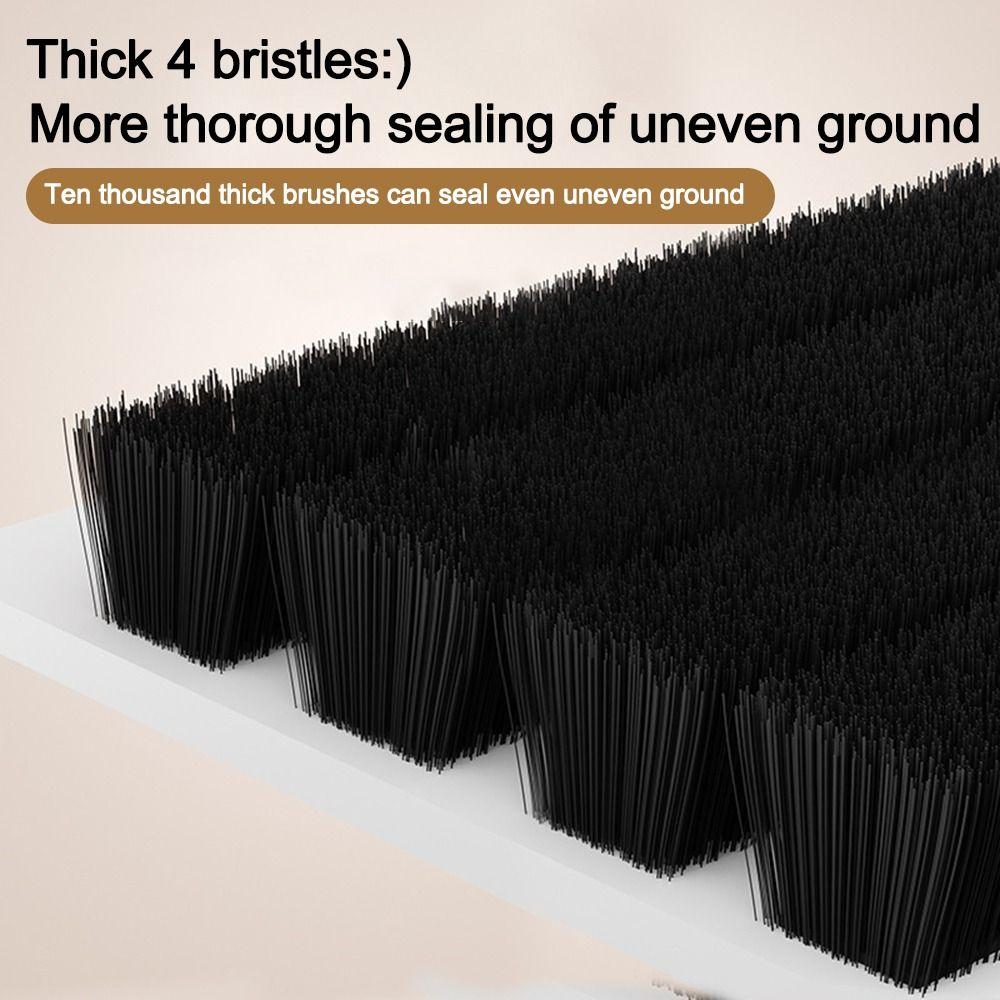 Windproof Dustproof Door Bottom Seal Strip Under Door Draft Stopper  Door Thickness 3.5-5cm