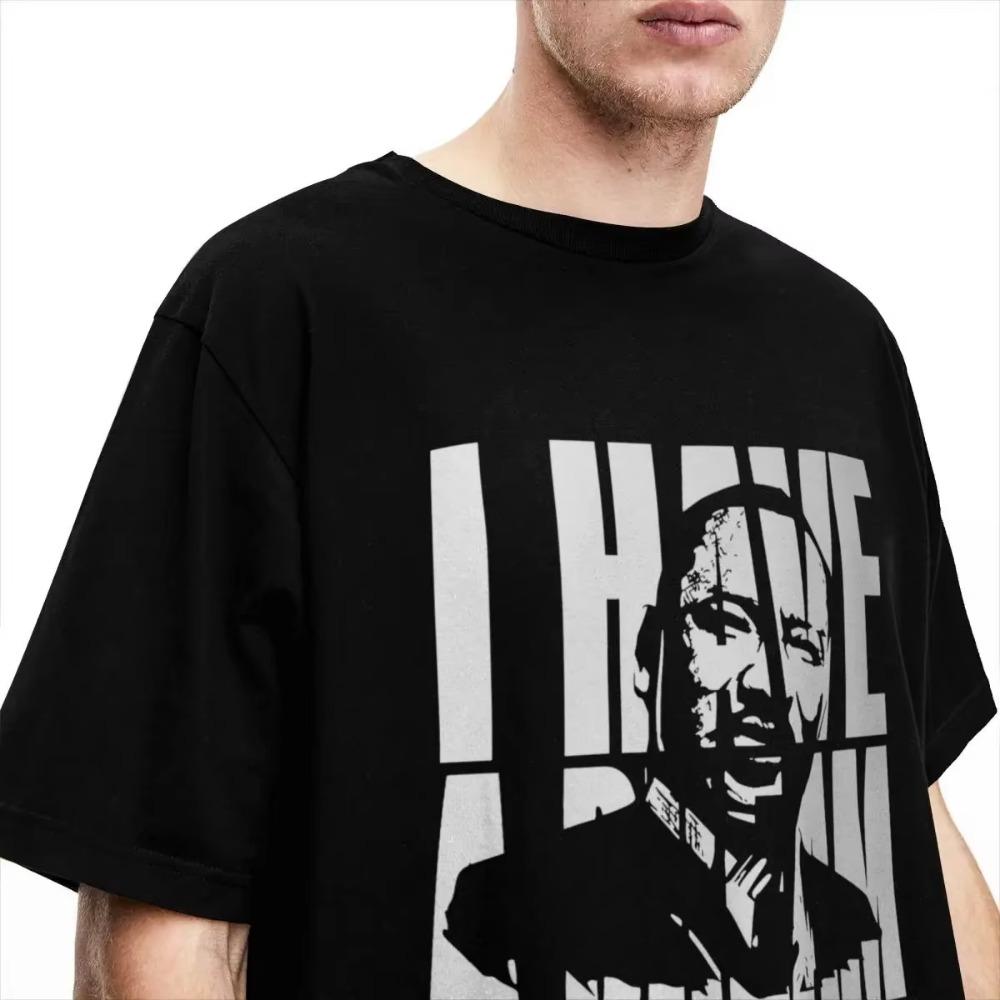 I Have A Dream Martin Luther King T Shirts Apparel for Men Women Vintage T-shirt Short Sleeve Clothing
