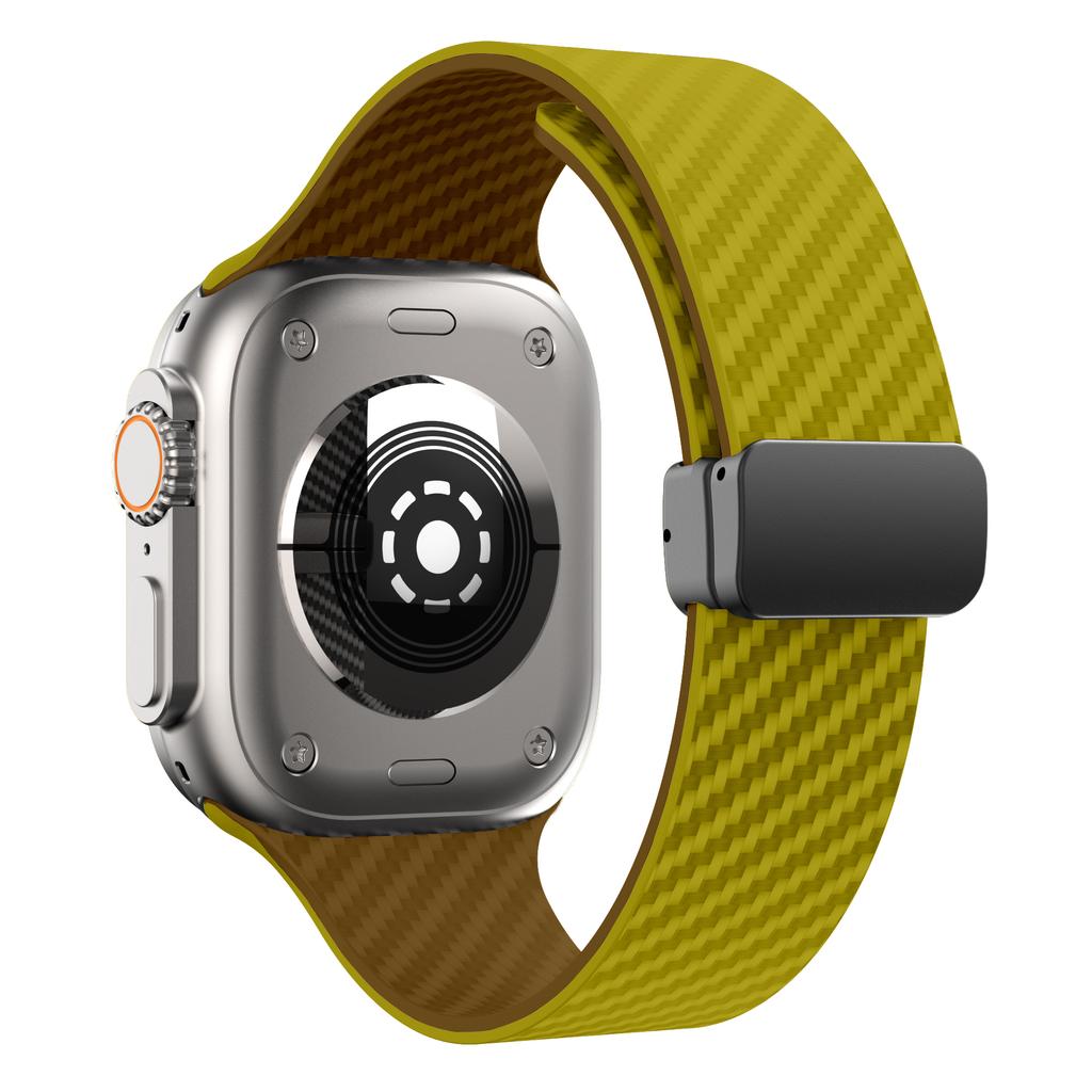 Ремешки Для Apple Watch Ultra 2 ремешки 49мм 44мм 45мм 41мм 40мм 46мм 42мм Магнитный Ремешок Браслет iWatch Серия 9 8 7 10 6 SE 5