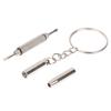 1 шт. 3 в 1 ремонтный комплект, инструменты, портативная отвертка-брелок из нержавеющей стали