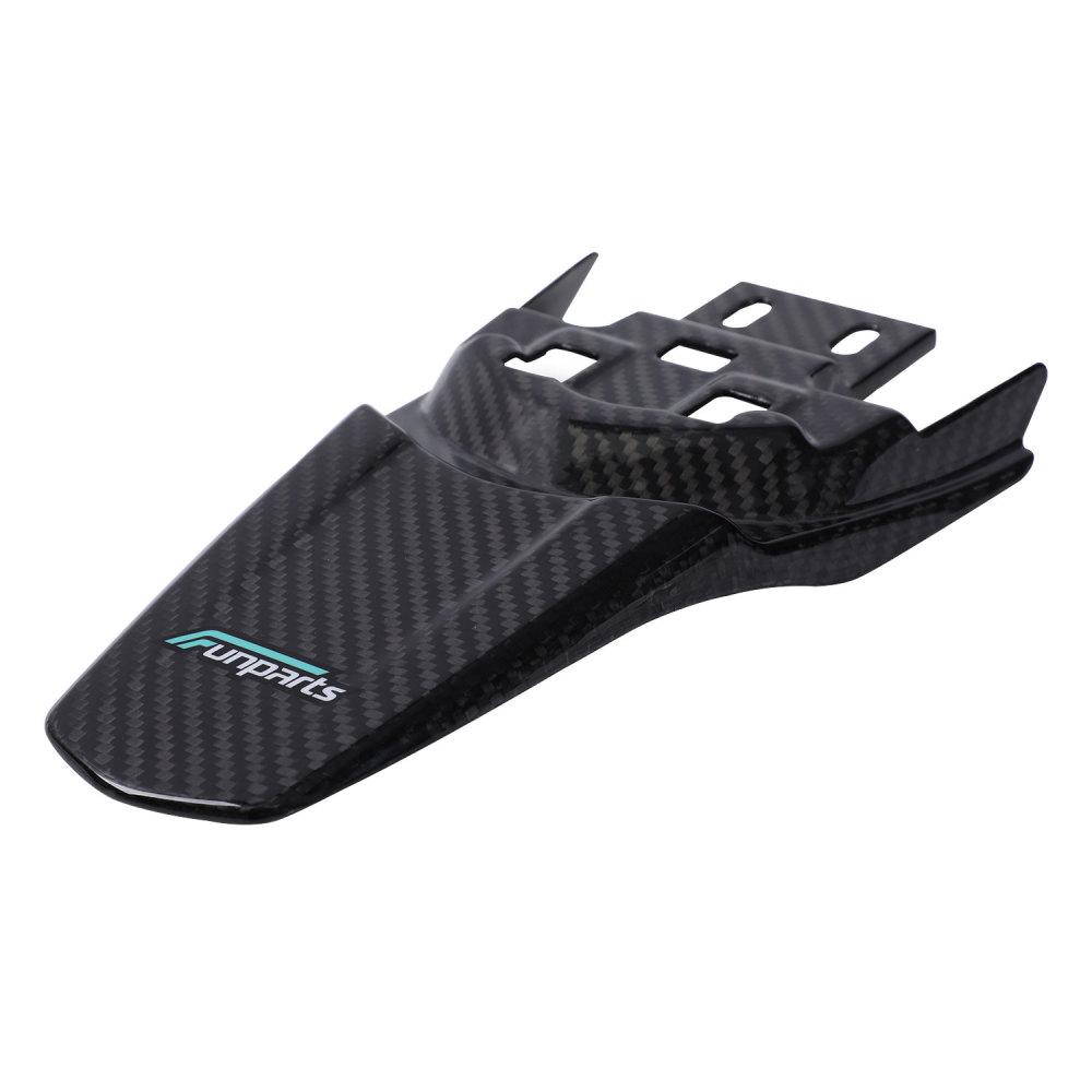 Funparts Заднее крыло Углеродное волокно Аксессуары для мотоциклов Крыло для Surron Sur Ron Lightbee Light Bee X S L1E Электровелосипед
