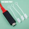 10-1 шт. Защитная заглушка для порта зарядки Type C с веревкой Для USB A/HDMI A Зарядного кабеля Защитные колпачки от потери Чехол для кабеля данных