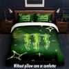 Monster Energy Design Bed Bedding Set 1 Duvet Cover + 2 Pillowcases Soft Breathable Household Bed Linens