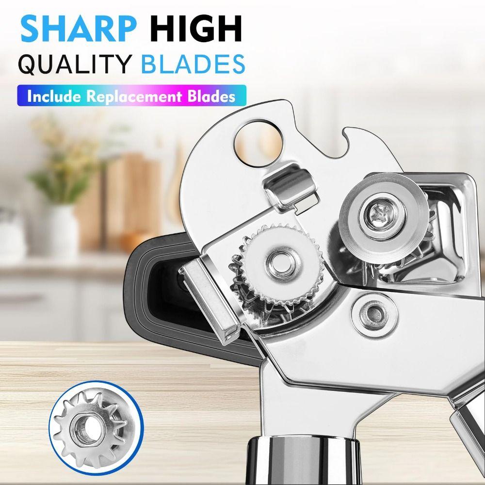 Ergonomic Jar Opener Smooth Cutting Edge Bottle Openers Manual Can Opener Kitchen Tool