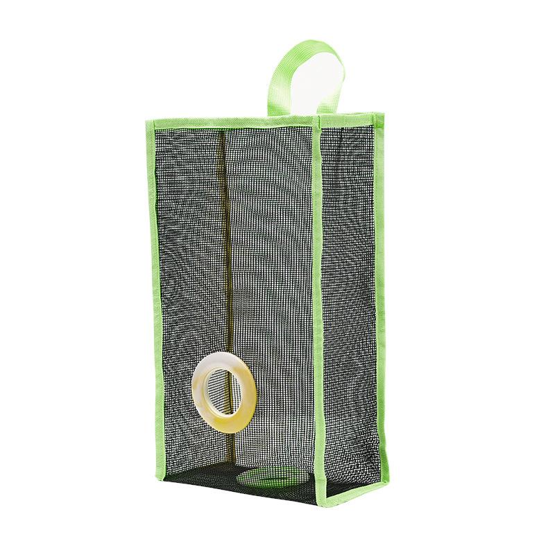 Полезная кухонная сумка для хранения, мешок для мусора, диспенсер, настенный органайзер для кухонного декора, пластиковая сетка, домашние сумки для хранения продуктов