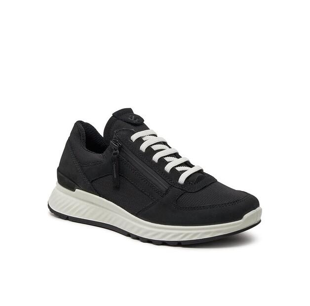 ECCO кроссовки Exostride W Low Zip 83540351052 черный