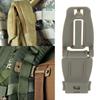 2Pcs/set Tactic Backpack Strap Management Clip for Webbing Multipurpose Backpack Strap Clip Webbing Dominator Buckle