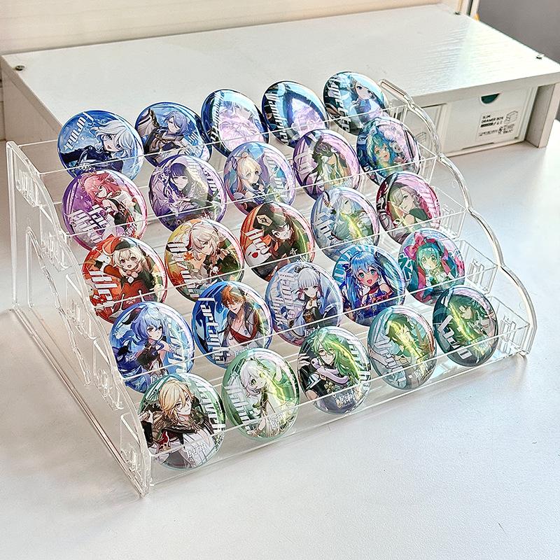 Многоярусная прозрачная подставка для лака для ногтей, губной помады и косметики