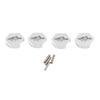 4 Pcs 12mm Aluminum Alloy Hex Wheel Hubs Adapters With Axle Pins for TRAXXAS 116 RC Car Parts