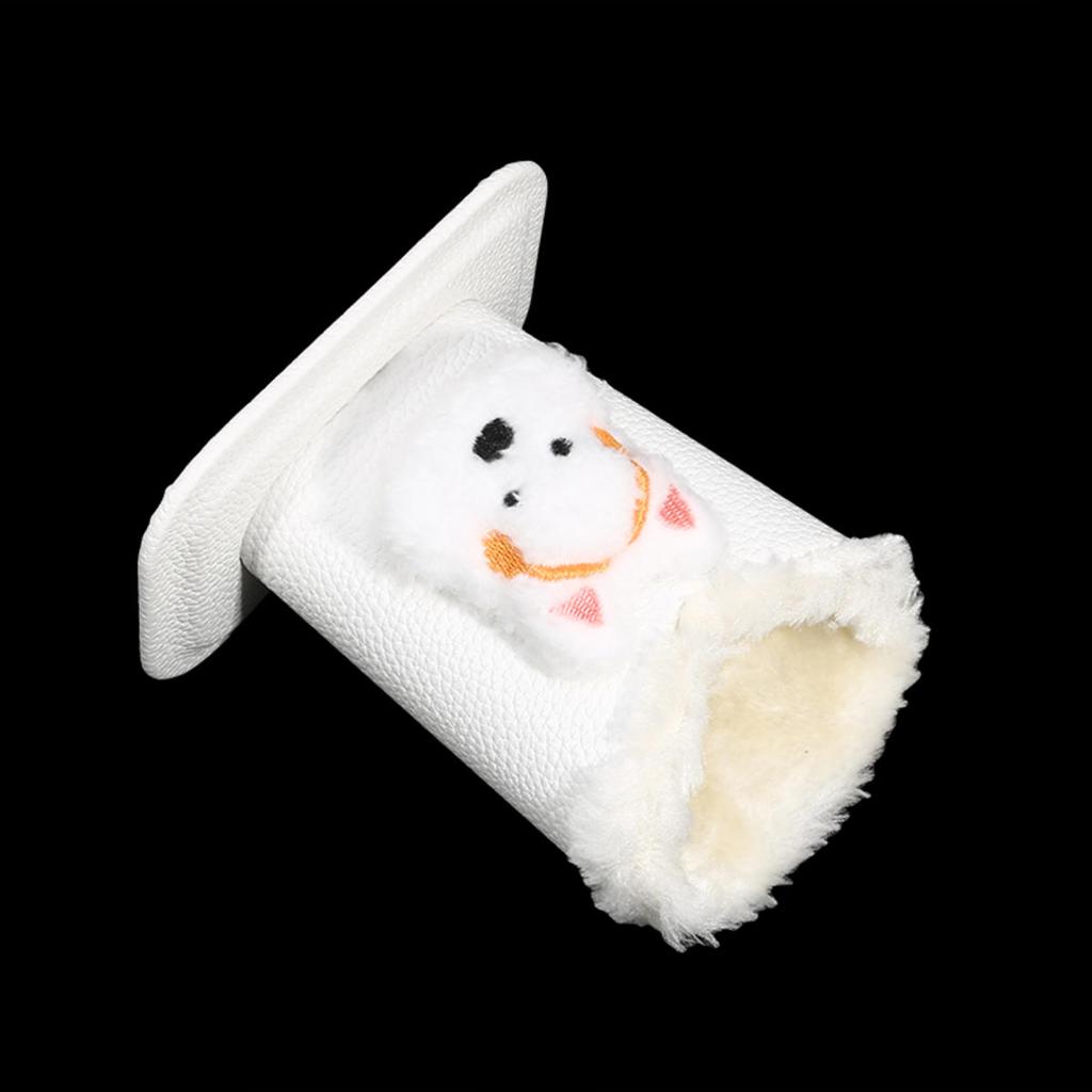 1 шт. Милый плюшевый держатель для очков с подкладкой, органайзер для хранения очков против царапин, современный прочный мультяшный держатель для ручек для офиса, прикроватной тумбочки