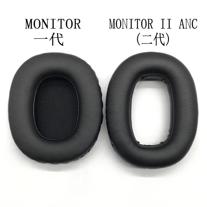 Ear Pads Headset Foam Cushion Replacement for MARSHALL Monitor II ANC 2 Headphone Soft Protein Sponge Cover