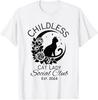 Childless Cat Lady Social Club Meme Cat Kamala Harris 2024 T-Shirt