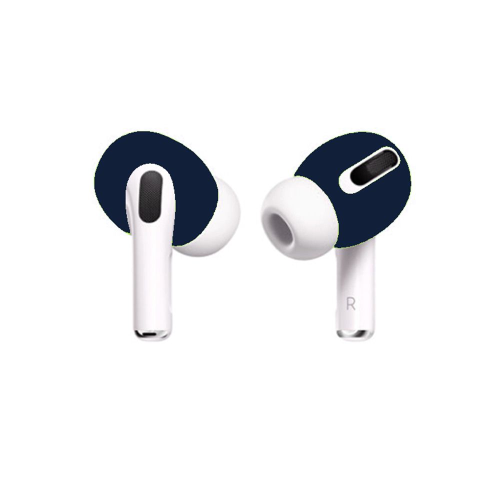 2pcs/1pair Ultra Thin Replacement Earphone Case Cover Eartips Earbuds Silicone