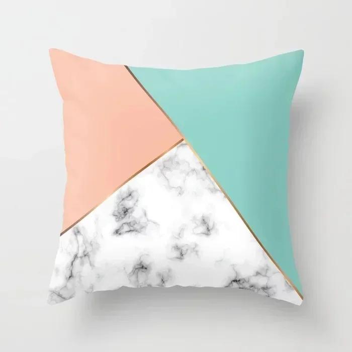 45*45cm Geometric Pillow Cover Abstract Pillow Case Throw Pillows for Living Room Sofa Home Decor Car Seat Pillowslip Hotel