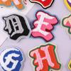 Computer Embroidery Label Towel Embroidery English Alphabet Badge Clothing Accessories Cloth Label Adhesive Patch Sticker Embroidery Cloth Sticker