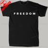 Charlie Kirk Freedom Shirt Freedom Justice for Charlie Kirk Unisex T-Shirt Stand with Charlie Kirk RIP 1993-2025 White Tee