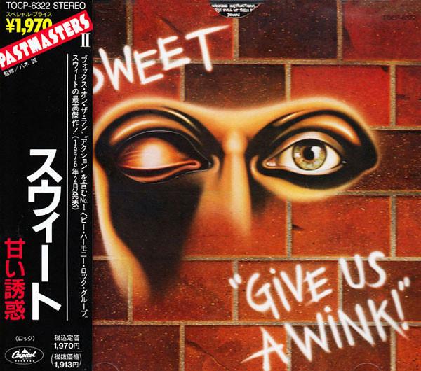 CD SWEET Give Us A Wink TOCP6322 CAPITOL 1990 Япония Рок Б/у