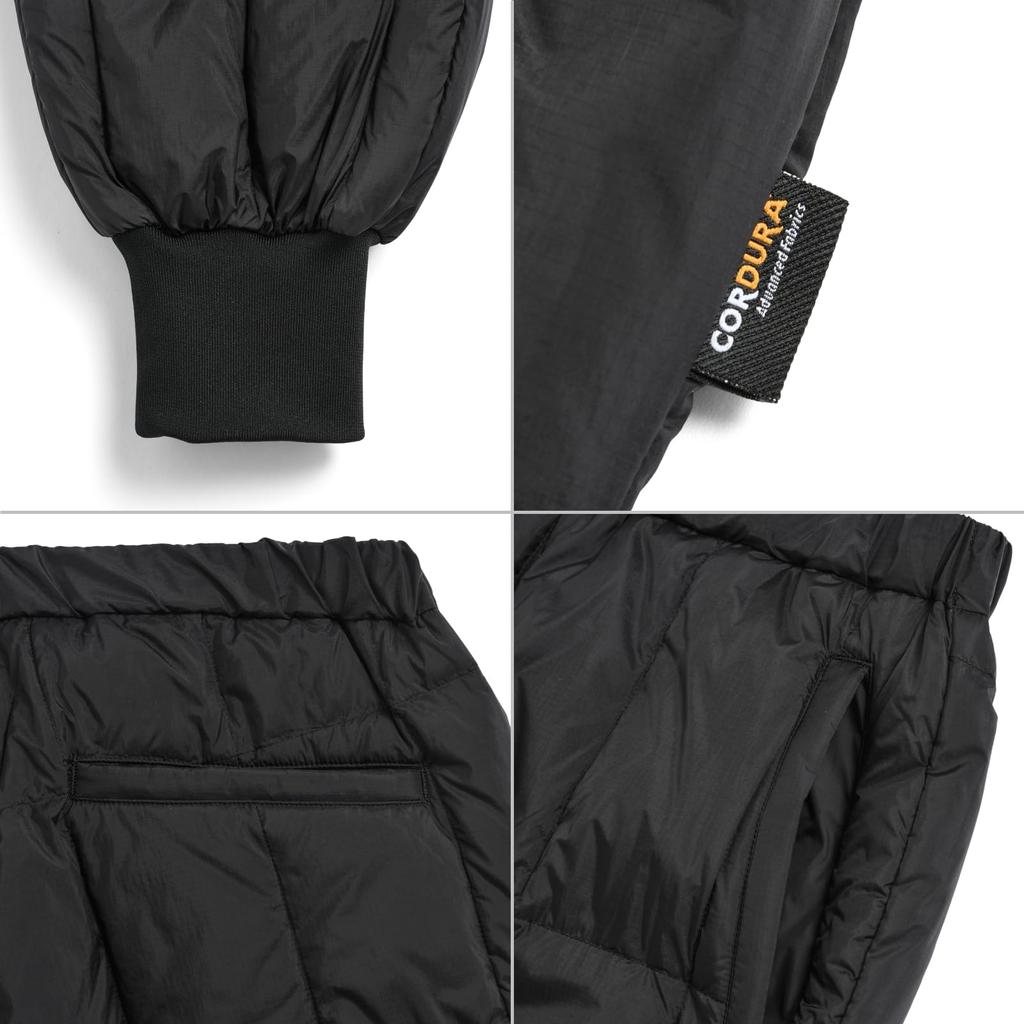 Пуховые брюки Taion 131PTWK песочно-бежевые