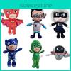 Очаровательная плюшевая кукла Pj Masks с Кэтбоем, Гекко, Лунной девочкой, Совой и Ромео для детей