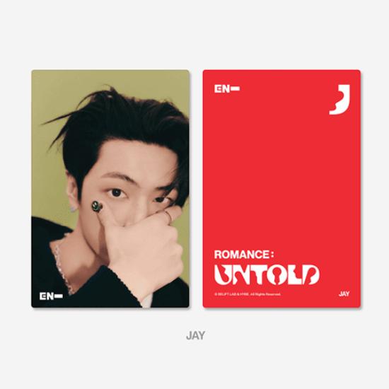 Предзаказ ENHYPEN ROMANCE: НЕРАССКАЗАННАЯ лентикулярная открытка