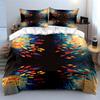Colorful fish swimming pattern. Bedding sets Duvet cover sets Duvet covers Pillowcases(1*Duvet Cover 2*Pillowcases without duvet insert)