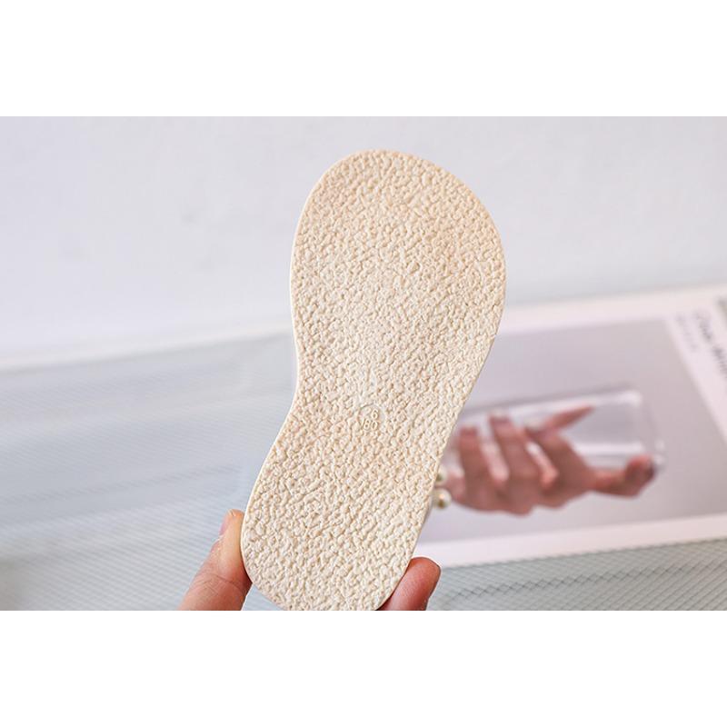 Сандалии для девочек, Туфли принцессы, Летняя детская обувь, Мягкая подошва Pearl, Противоскользящая обувь, Детская обувь для маленьких девочек