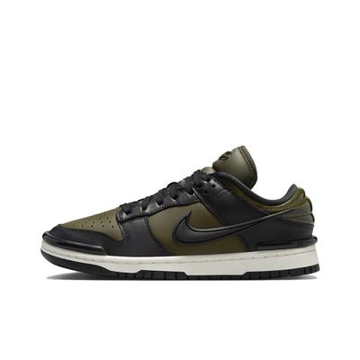 Кроссовки женские Dunk Low Twist Army Khaki Black Green Sail DZ2794-300