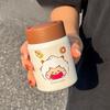 Мини-термос-чашка Grey Wolf Cute Pupil Cup Lazy Sheep Small Portable Water Cup