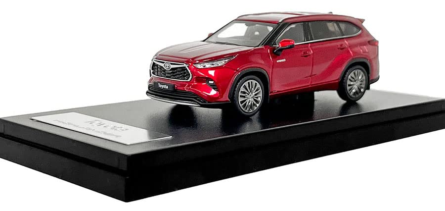 ЖК-МОДЕЛИ 1/64 Toyota Highlander Красный Готовое изделие