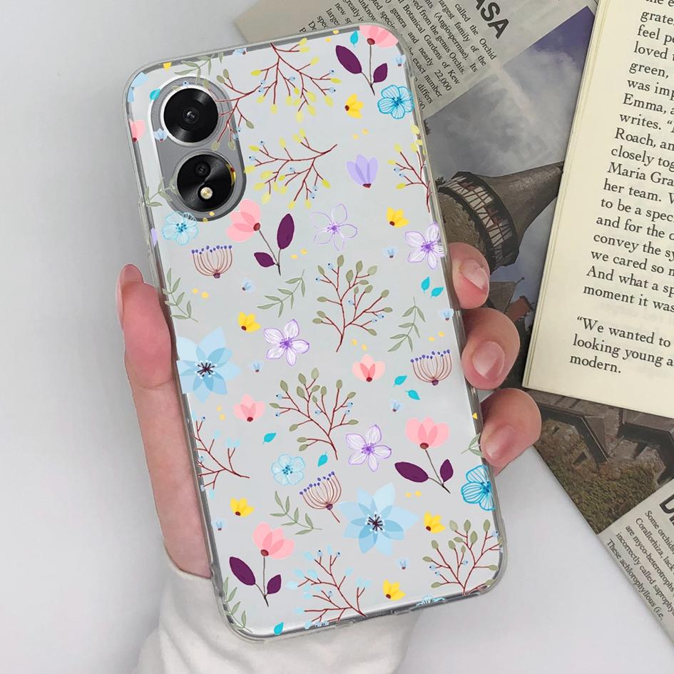 For OPPO A38 A79 A98 Reno10 Pro Realme 11 Pro+ Case Back Cover Fashion Personal Protective Transparent Matte Soft Silicone Phone Bags For OPPO Bumpe