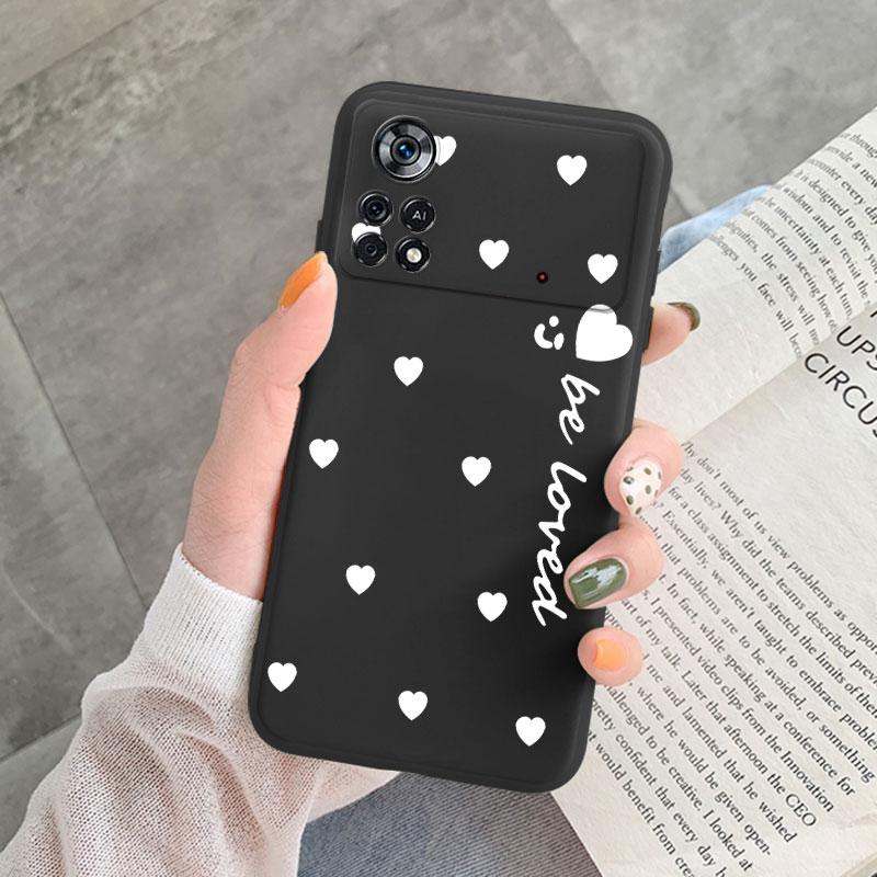 For POCO X4 Pro 5G NFC Case Watermelon Cute Fruit Love Heart Butterfly Women Dog Flower Silicone For Poco X4pro 5 G Phone Cover