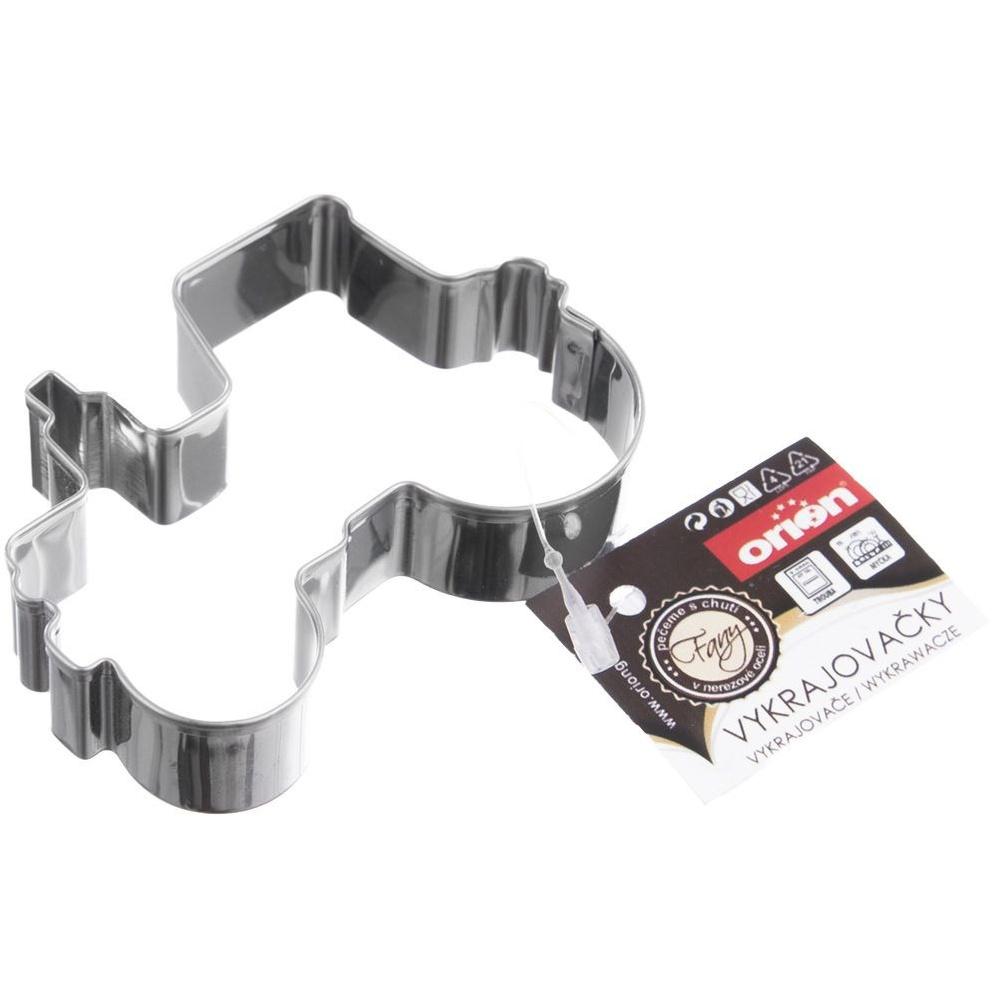 Steel tractor cookie cutter 7.5 cm