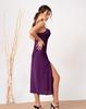 Silk Slip Dress with Straps ISSA Plus