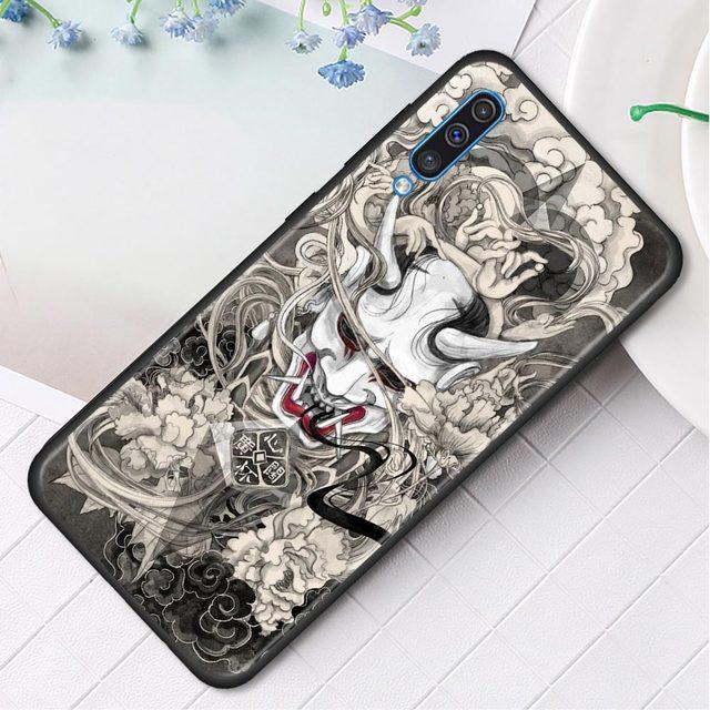 Силиконовый чехол для телефона Samsung Galaxy A50 A70 A10 A20e A30 A40 A20s A10s A10e A80 A90 A60 A30s, чехол самурай