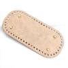 Oval Leather Crochet Bag Base - Hardened Handmade DIY Woven Bag Bottom Plate