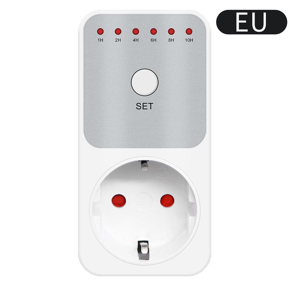 10Hr Countdown Timer Socket  Plug Intelligent Time Setting Switch Control Socket Electricity Power Metering Socket