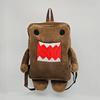 Domo Kun Plush Backpack Women Men Brown Stuffed Bag Cute Small Shoulder Messenger Bag