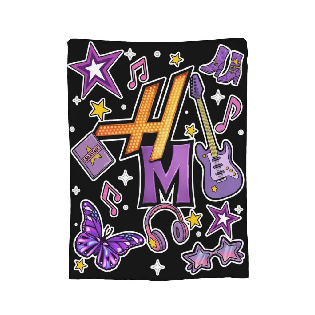 Плед Hannah Montana Фланелевый Принт Многофункциональный Ультрамягкий Плед для Дома Дивана Ковра Кусок