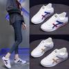Fashion Women Leather Comfort Sports Shoes Woman Small White Shoes Fashion Comfort Sneakers All-match Lightweight Casual Running Shoes