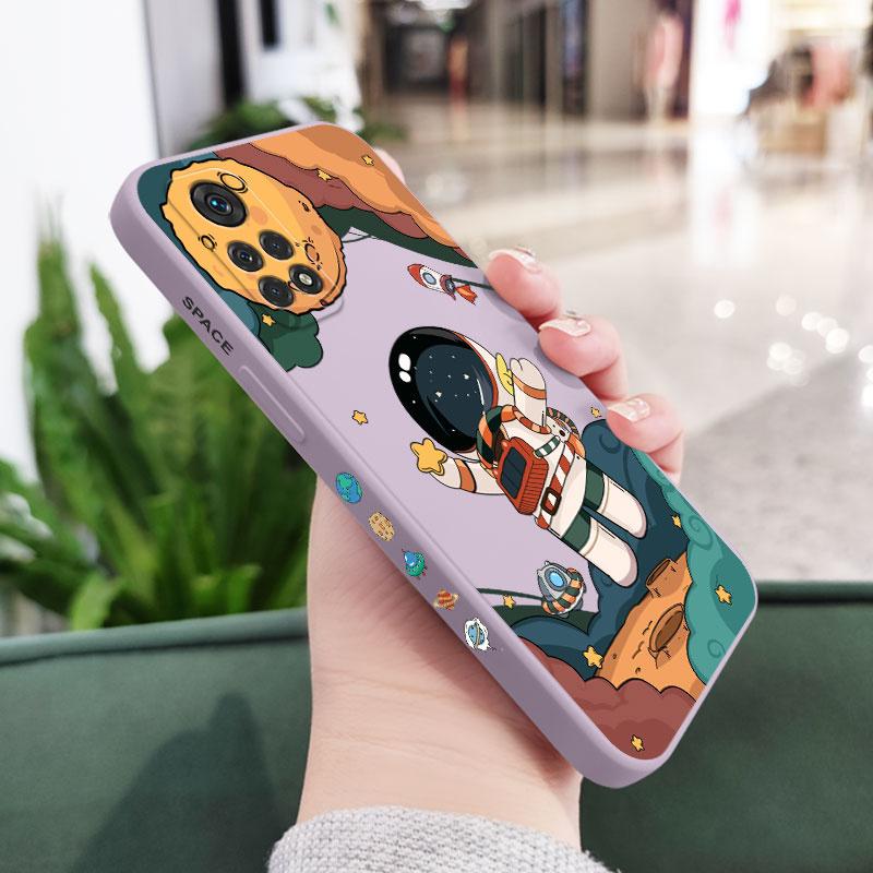 Чехол для телефона 'Астронавт' для Xiaomi Redmi Note 15 Pro Plus 4G 5G Силиконовый чехол