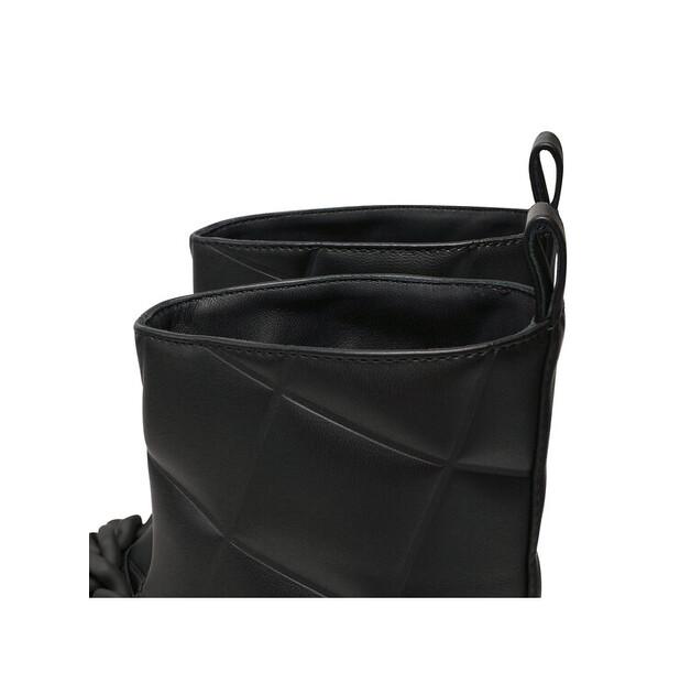 Le Silla Ankle Boots Stivaletto Ranger Fod. Montone 6411T020M1MMFAK001 Black