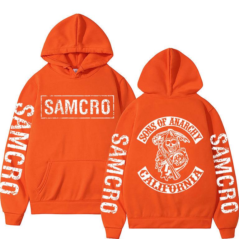 Худи с двусторонним логотипом SAMCRO из сериала «Сыны анархии» - Размер S