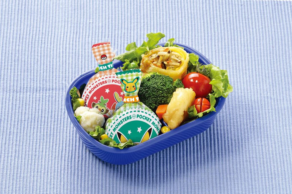Skater Onigiri Wraps Character Bento Rice (18 sheets) - Boxes, Balls, Pokémon LBL1-A