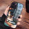Чехол для телефона «Астронавт» для iPhone 17 Pro Max 15 Pro 16 14 Plus 12 13 Mini 11 Pro Ударопрочная стеклянная крышка