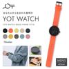 YOT WATCH Аналоговые Экологичные 40 мм Темно-синие Мужские A3-YW40NV