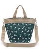 Официальная сумка-тоут BUCKET Snoopy and Woodstock Green [LeSportsac] TOTE/1116 Женская