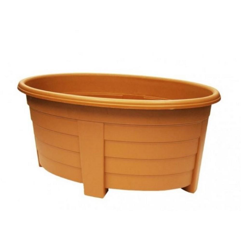 Grosvenor Oval Plastic Planter