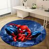 1pc Spider-Man Homecoming Round Rug, Office Circular Carpet, Outdoor Decorative Mat, Gift(Spider-Man)RD05194
